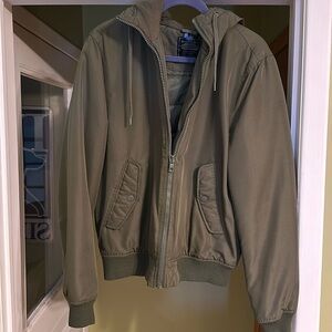 Medium weight hooded jacket